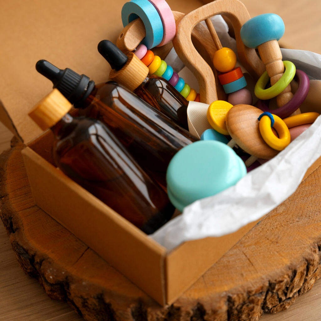 Cesta infantil de farmacia